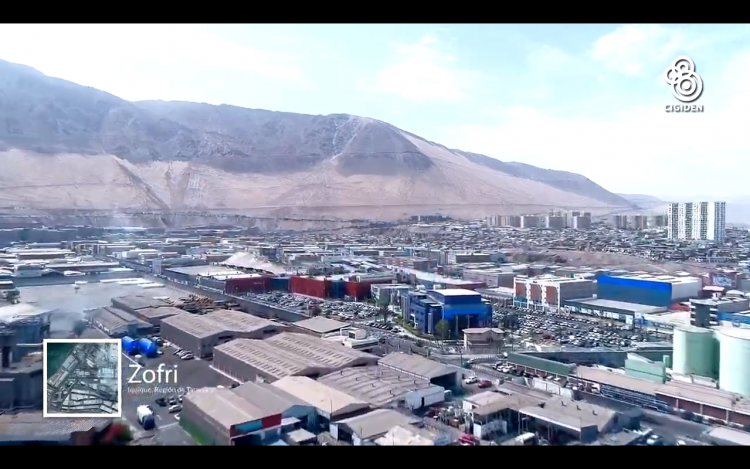 Iquique desde el aire