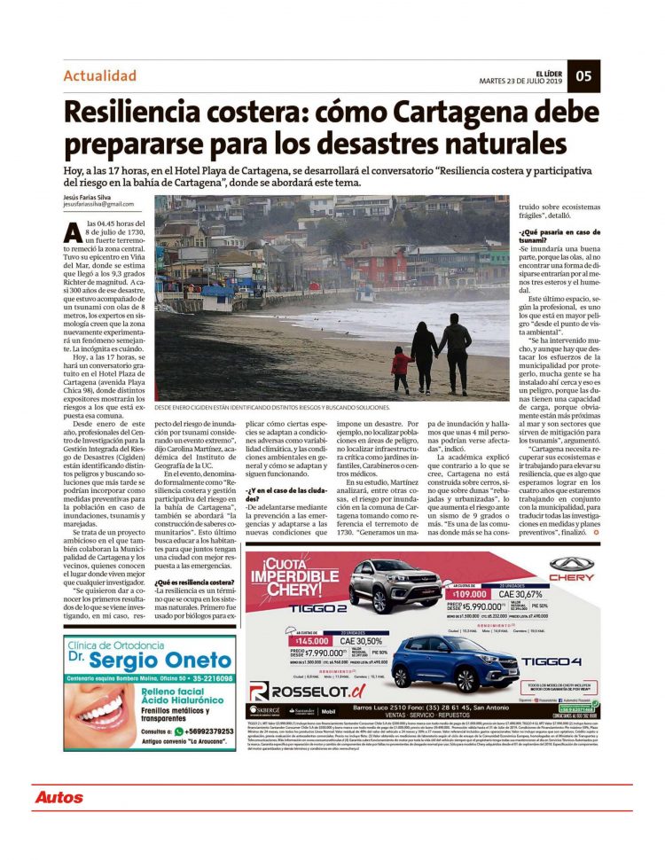 Lider San Antonio: Resiliencia costera, cómo Cartagena debe prepararse para los desastres naturales