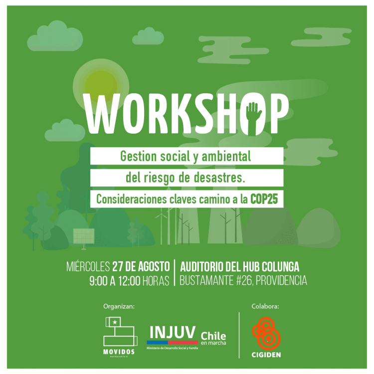 Workshop Gestión social y ambiental del riesgo de Desastres