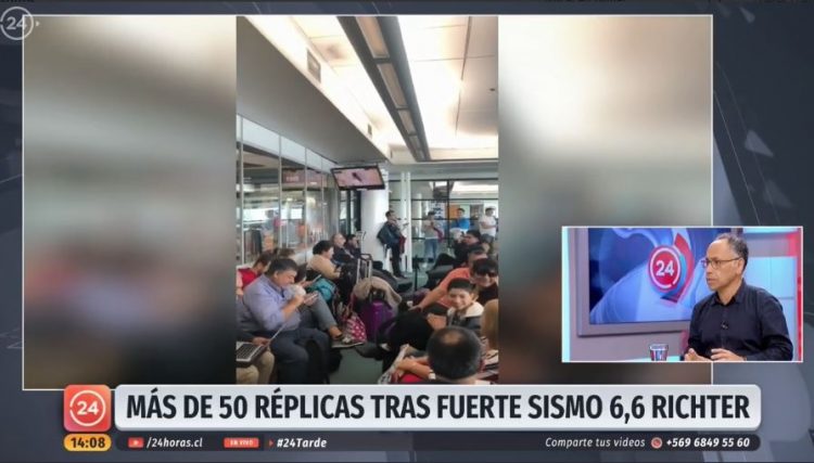 24 Horas TVN: Geólogo: Entrevista al subdirector de CIGIDEN Gabriel González