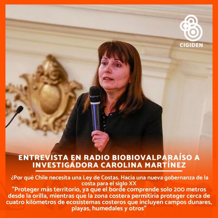 Audio Radio Bío bio Valparaíso: Entrevista Carolina Martínez