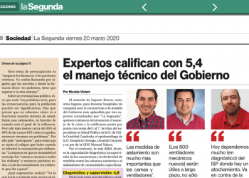La Segunda: Expertos califican con 5,4 el manejo técnico del Gobierno