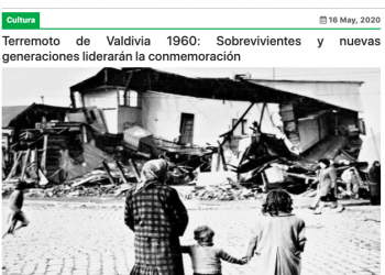 Informa al Minuto: Terremoto de Valdivia 1960: Sobrevivientes y nuevas generaciones liderarán la conmemoración