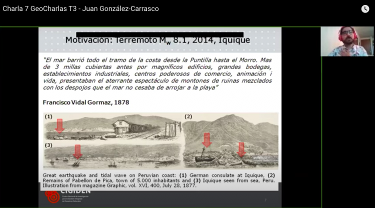 Oceanógrafo e investigador CIGIDEN desarrolla modelo de estimación de tsunamis inspirado en evento de Iquique de 2014