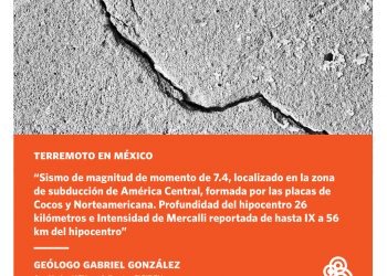 Terremoto en México