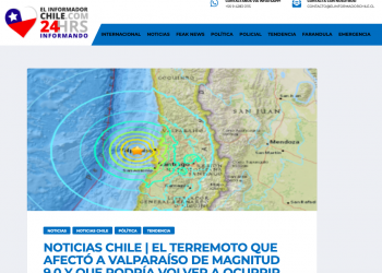 El Informador Chile.cl: El terremoto que afectó a Valparaíso de magnitud 9.0 y que podría volver a ocurrir