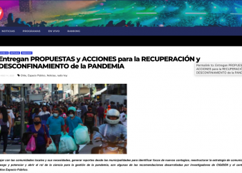 Radio Hoy.cl: Entregan propuestas y acciones para la recuperación y desconfinamiento de la pandemia