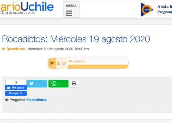 Radio UChile.cl: Entrevista a Susana Layana – Volcanoms