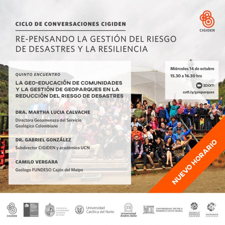 La geo-educación de comunidades y la gestión de geoparques en la reducción del riesgo de desastres