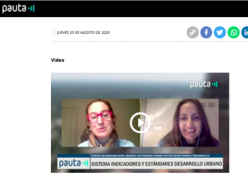 Pauta.cl: Sistemas Indicadores y Estándares de Desarrollo Urbano