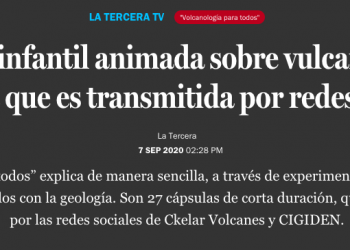 La Tercera TV: La serie infantil animada sobre vulcanología y geología que es transmitida por redes sociales
