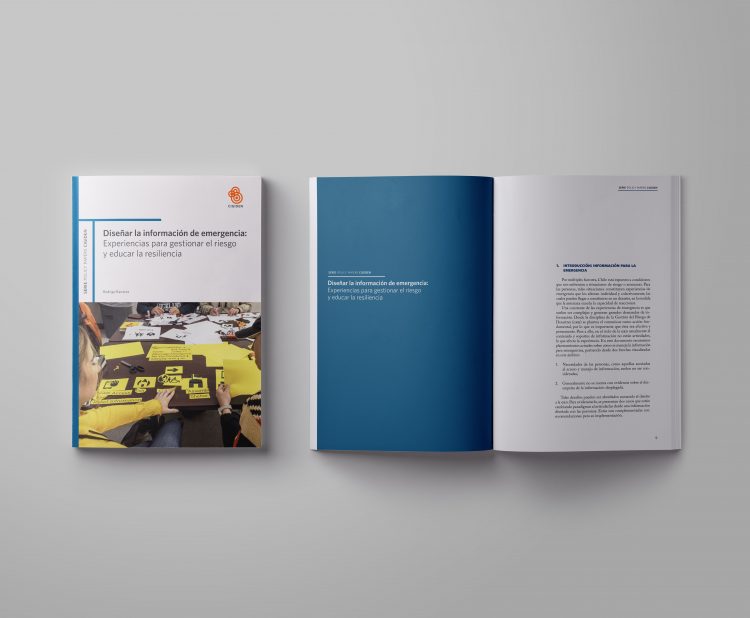 Lanzamiento policy paper «Diseñar la información de emergencia» y de la página web «Design for resilience»