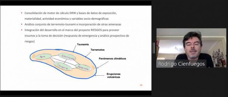 Investigadores de CIGIDEN participan en evento virtual organizado por el proyecto “Riesgos”