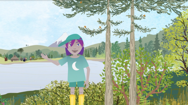 Lanzan serie animada para educar a los niños sobre el riesgo de tsunami