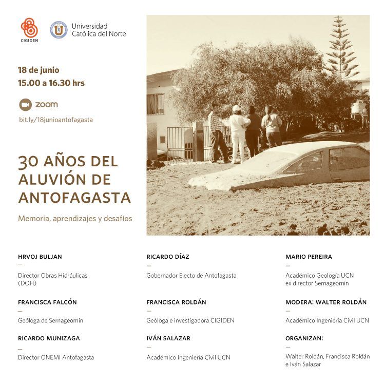 30 años del aluvión de Antofagasta: los expertos advierten que el riesgo persiste