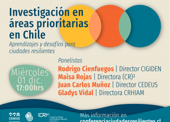La urgencia de contar con ciudades resilientes al cambio climático es abordado en conferencia internacional