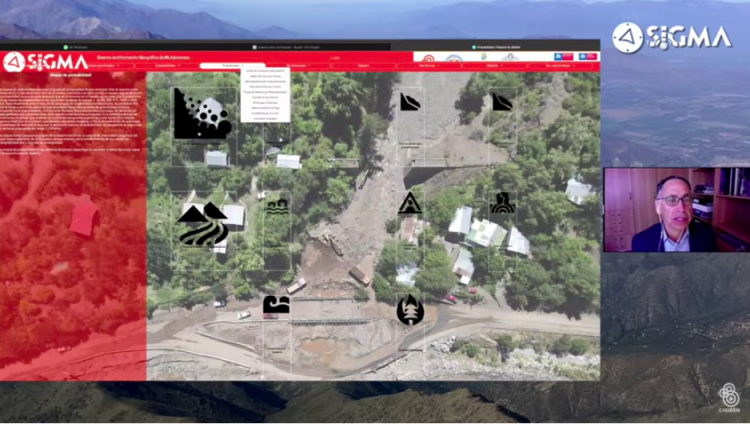 Científicos liberan el primer mapa de información geográfica multiamenaza para la Cuenca del río Maipo 