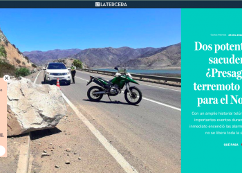 Qué Pasa – Dos potentes temblores sacuden al norte: ¿Presagio del gran terremoto que se espera para el Norte Grande?