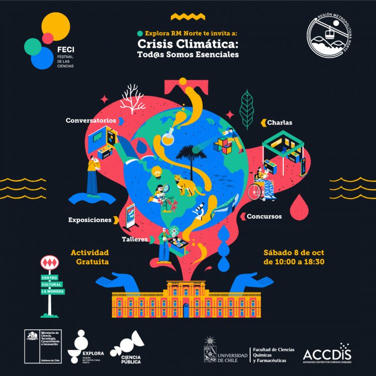 CIGIDEN exhibirá muestra con imágenes aéreas y satelitales en el Festival de la Ciencia 2022