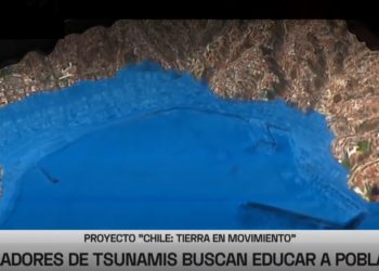 24 Horas | Simuladores 3D muestran lo que sería la entrada de un tsunami a las costas de Valparaíso