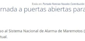 Armada | SHOA realizará jornada a puertas abiertas para el Día del Patrimonio