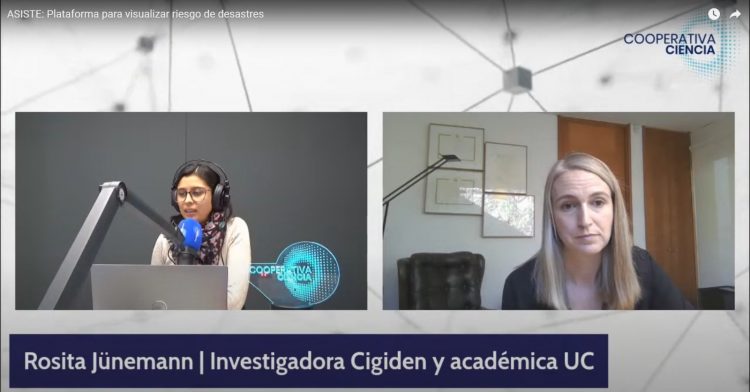 Cooperativa Ciencia | ASISTE: Plataforma para visualizar riesgo de desastres