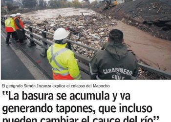 LUN | «La basura se acumula y va generando tapones, que incluso pueden cambiar el caude del río»