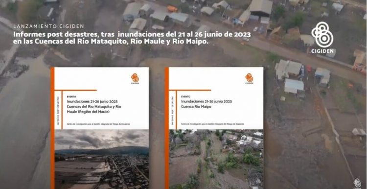 Presentan evidencia científica inédita en torno a las lluvias que afectaron el centro sur del país este invierno
