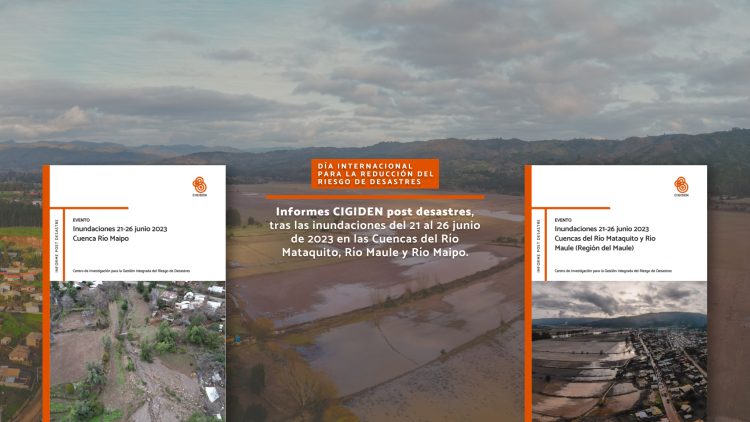 Presentan evidencia científica inédita en torno a las lluvias que afectaron el centro sur del país este invierno