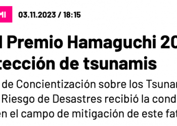 Futuro 360 | CIGIDEN recibe el Premio Hamaguchi 2023 de Japón por su aporte a la detección de tsunamis