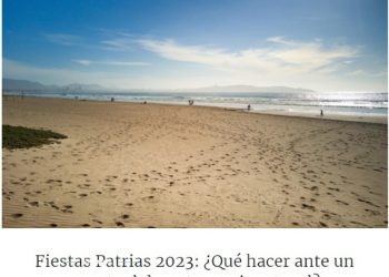 La Voz en Línea | Fiestas Patrias 2023: ¿Qué hacer ante un eventual desastre socionatural?
