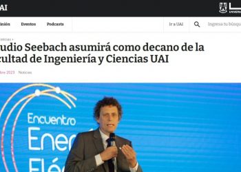 Noticias UAI | Claudio Seebach asumirá como decano de la Facultad de Ingeniería y Ciencias UAI