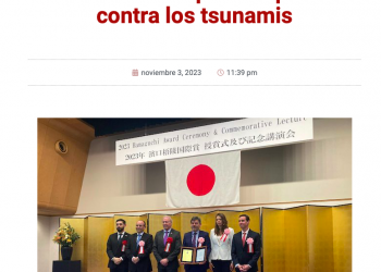 Tierra Amarillano | Académico chileno recibe en Japón premio internacional por su aporte contra los tsunamis