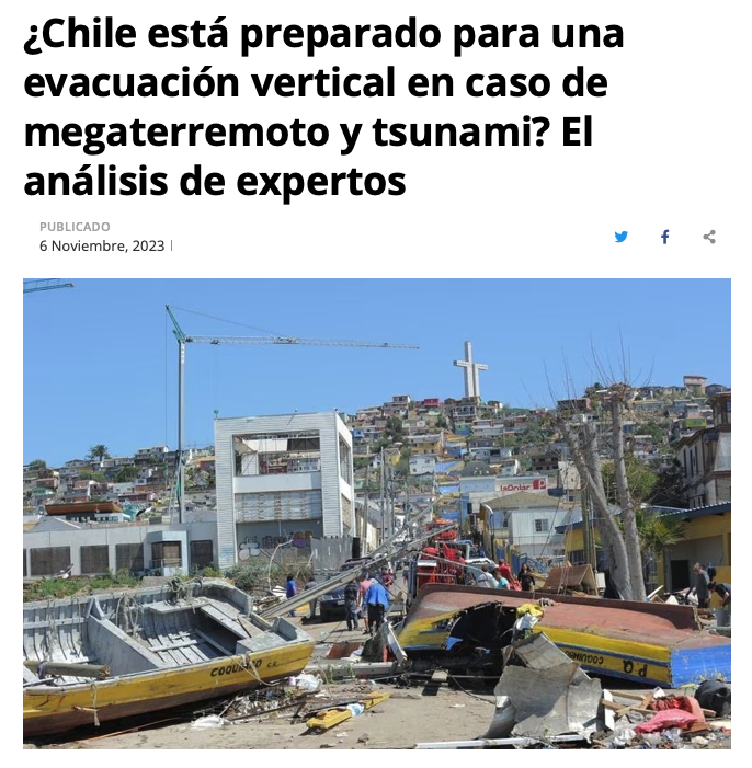 Nostalgica | ¿Chile está preparado para una evacuación vertical en caso de megaterremoto y tsunami? El análisis de expertos