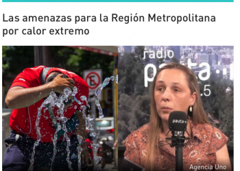 Radio Pauta | Las amenazas para la Región Metropolitana por calor extremo