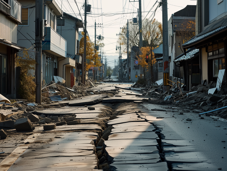 Terremoto 7,6 en Japón se ubica en falla geológica de 200 Km de largo en la Península de Noto