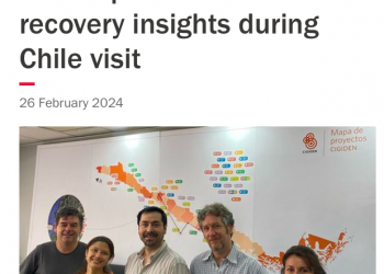Cardiff University | Dr Diana Contreras Mojica shares post-disaster recovery insights during Chile visit