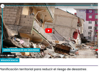 Cooperativa Ciencias | Planificación territorial para reducir el riesgo de desastres