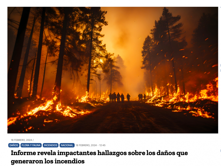 El Diario Inmobiliario | Informe revela impactantes hallazgos sobre los daños que generaron los incendios