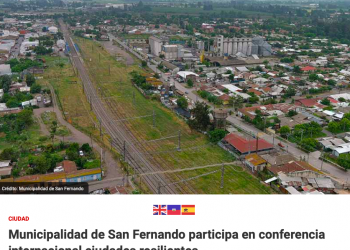 Hora de Noticias | Municipalidad De San Fernando participa en conferencia internacional ciudades resilientes