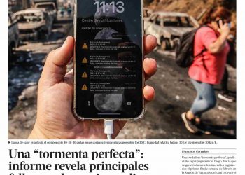 La Tercera | Una “tormenta perfecta”: informe revela principales fallas en el megaincendio de Valparaíso