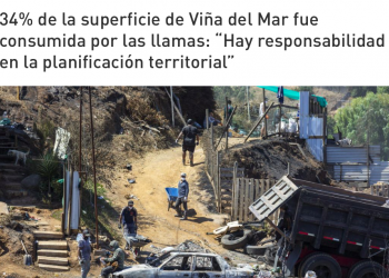 Radio Pauta | 34% de la superficie de Viña del Mar fue consumida por las llamas: “Hay responsabilidad en la planificación territorial”