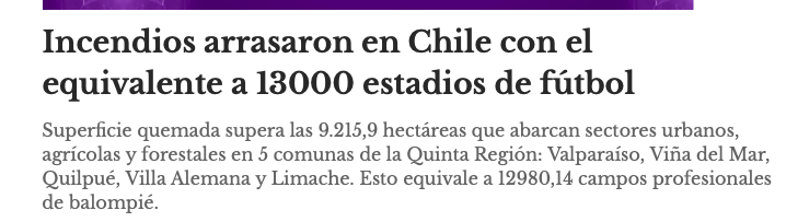 Versión Final | Incendios arrasaron en Chile con el equivalente a 13000 estadios de fútbol
