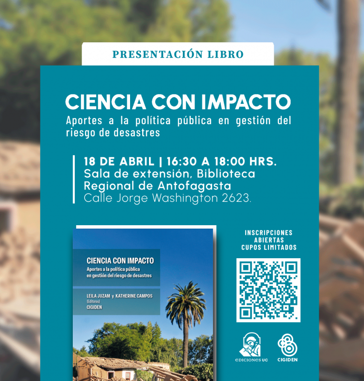 Lanzamiento libro «Ciencia con Impacto» en Antofagasta
