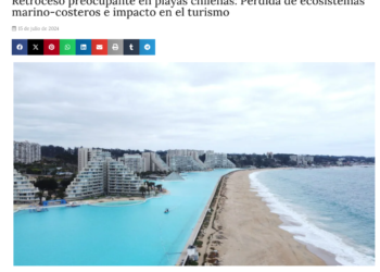 Bionoticias | Retroceso preocupante en playas chilenas: Pérdida de ecosistemas marino-costeros e impacto en el turismo