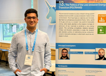 Estudiante doctoral de CIGIDEN fue parte de la delegación chilena en Suecia