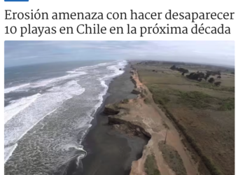 Hoy Chile | Erosión amenaza con hacer desaparecer 10 playas en Chile en la próxima década