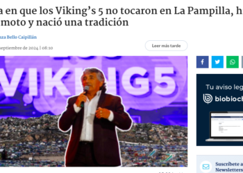 BioBio Chile | El día en que los Viking’s 5 no tocaron en La Pampilla, hubo terremoto y nació una tradición