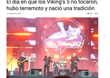 Diario La Región de Coquimbo | El día en que los Viking’s 5 no tocaron, hubo terremoto y nació una tradición