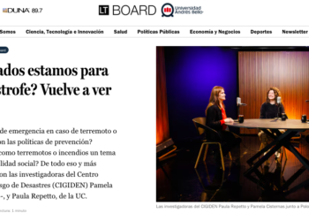 La Tercera | ¿Cuán preparados estamos para una gran catástrofe? Vuelve a ver A BORDO